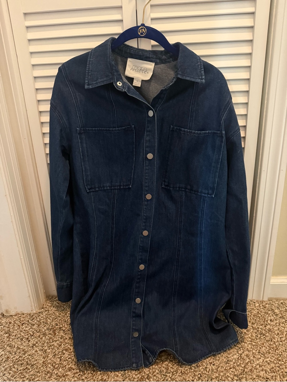 Mare Mare Dark Indigo Denim Dress